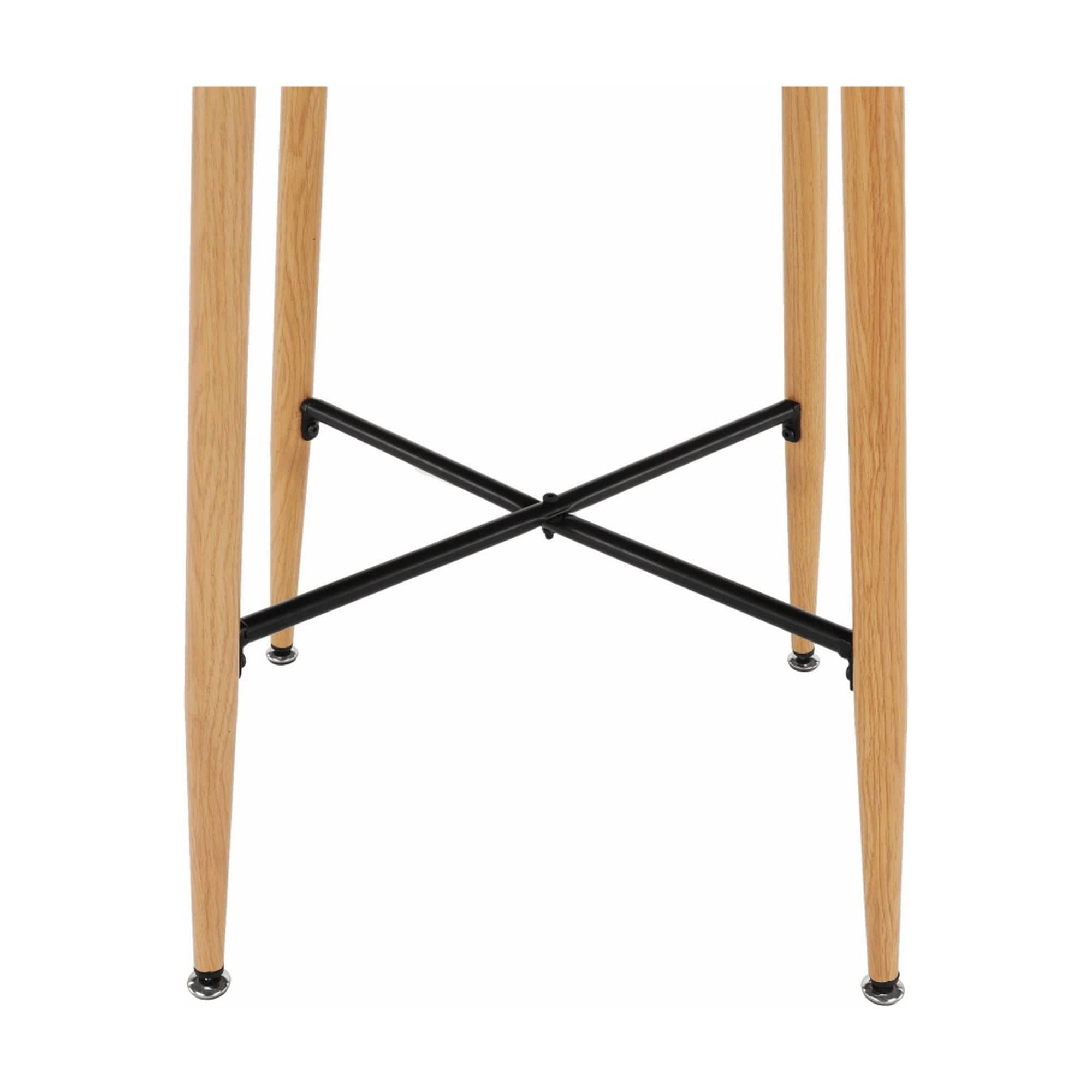 Masa bar IMAM, negru/stejar, 60x102 cm