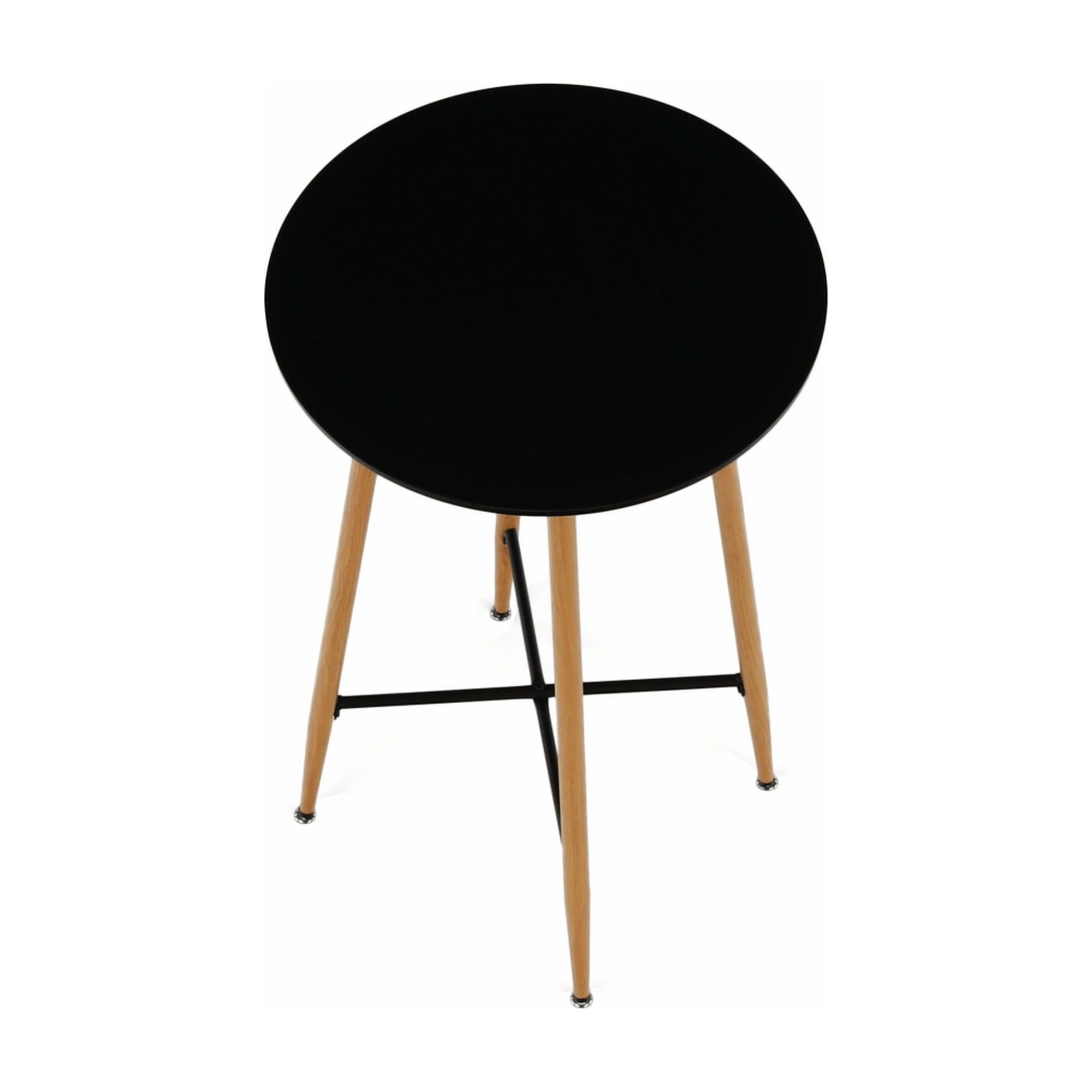 Masa bar IMAM, negru/stejar, 60x102 cm
