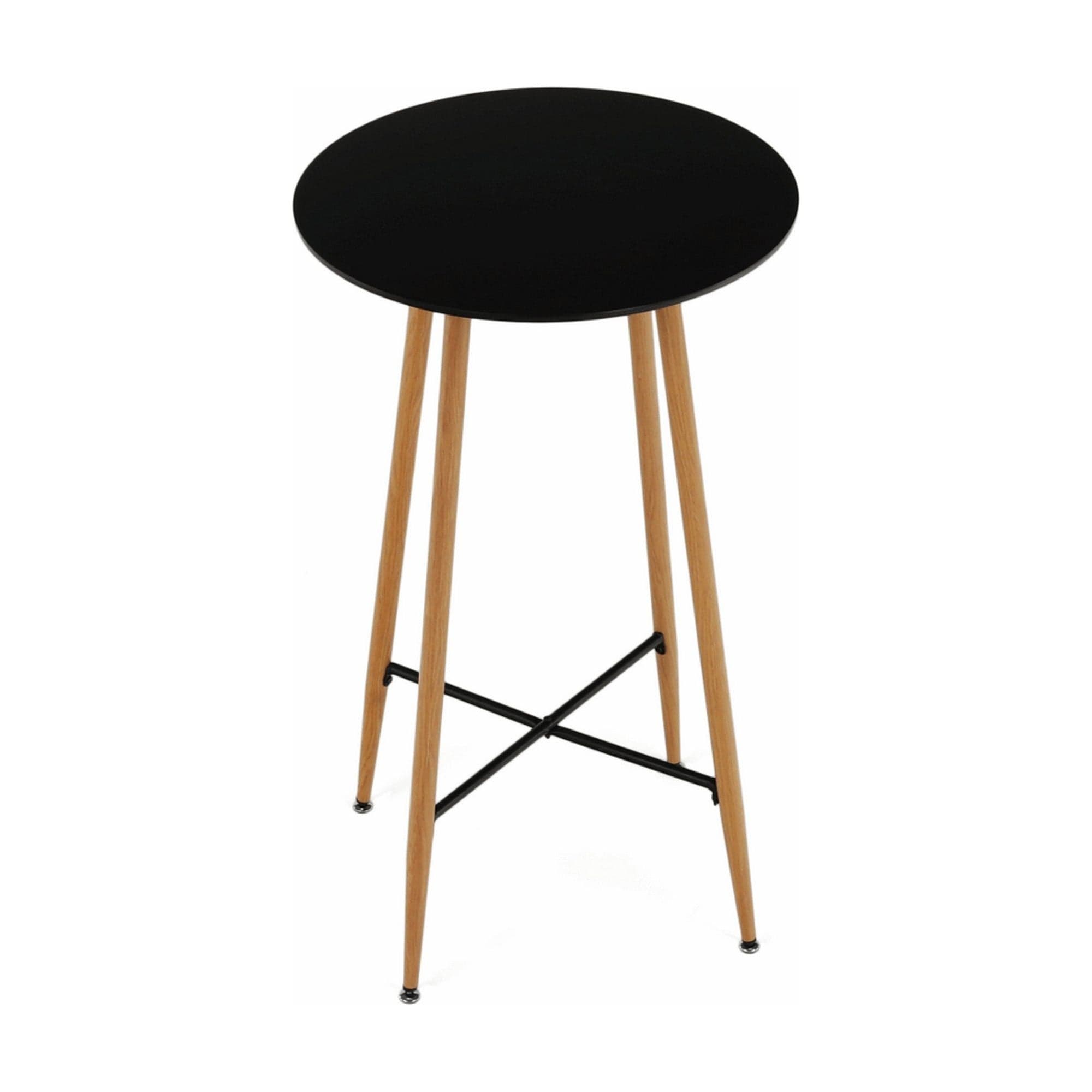 Masa bar IMAM, negru/stejar, 60x102 cm