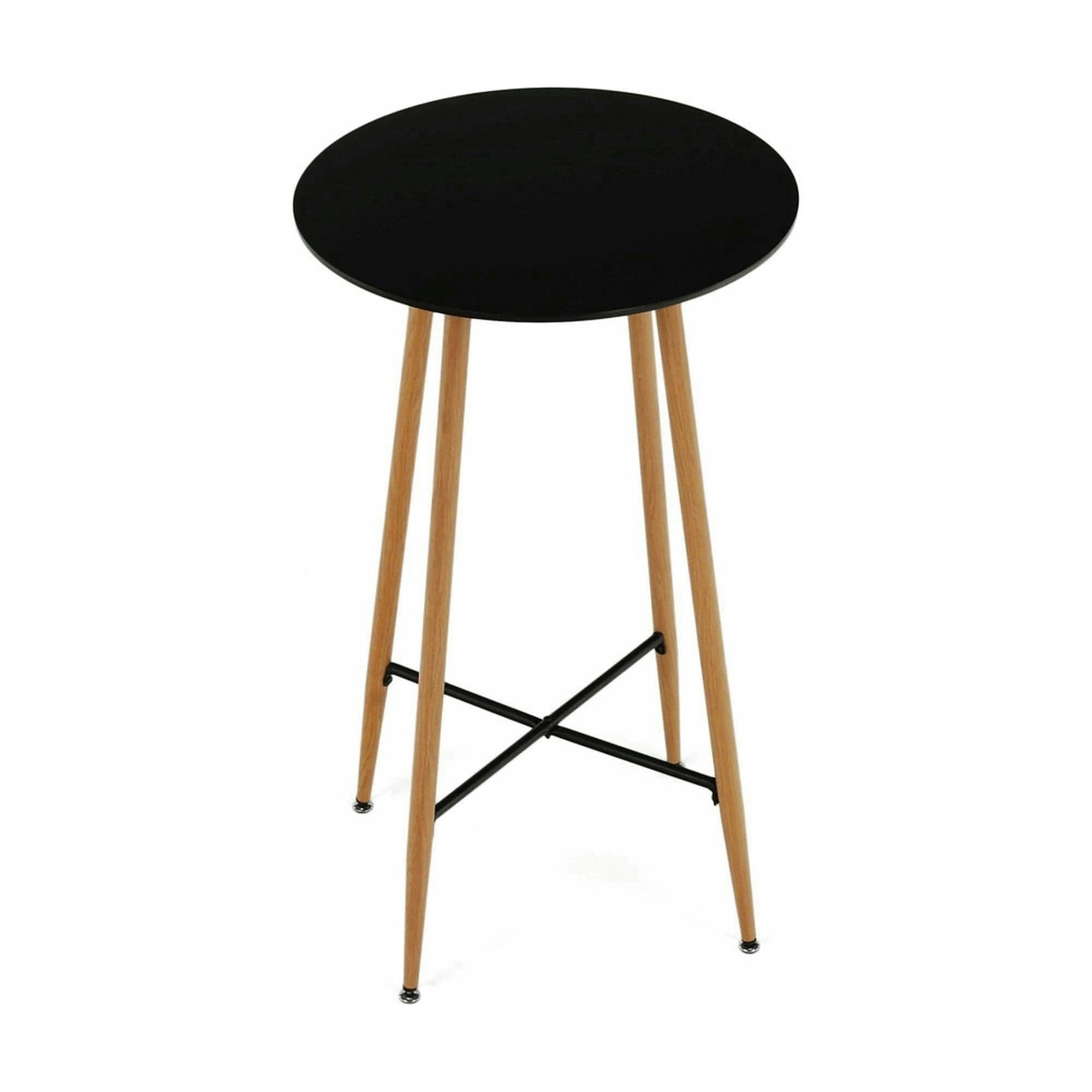 Masa bar IMAM, negru/stejar, 60x102 cm