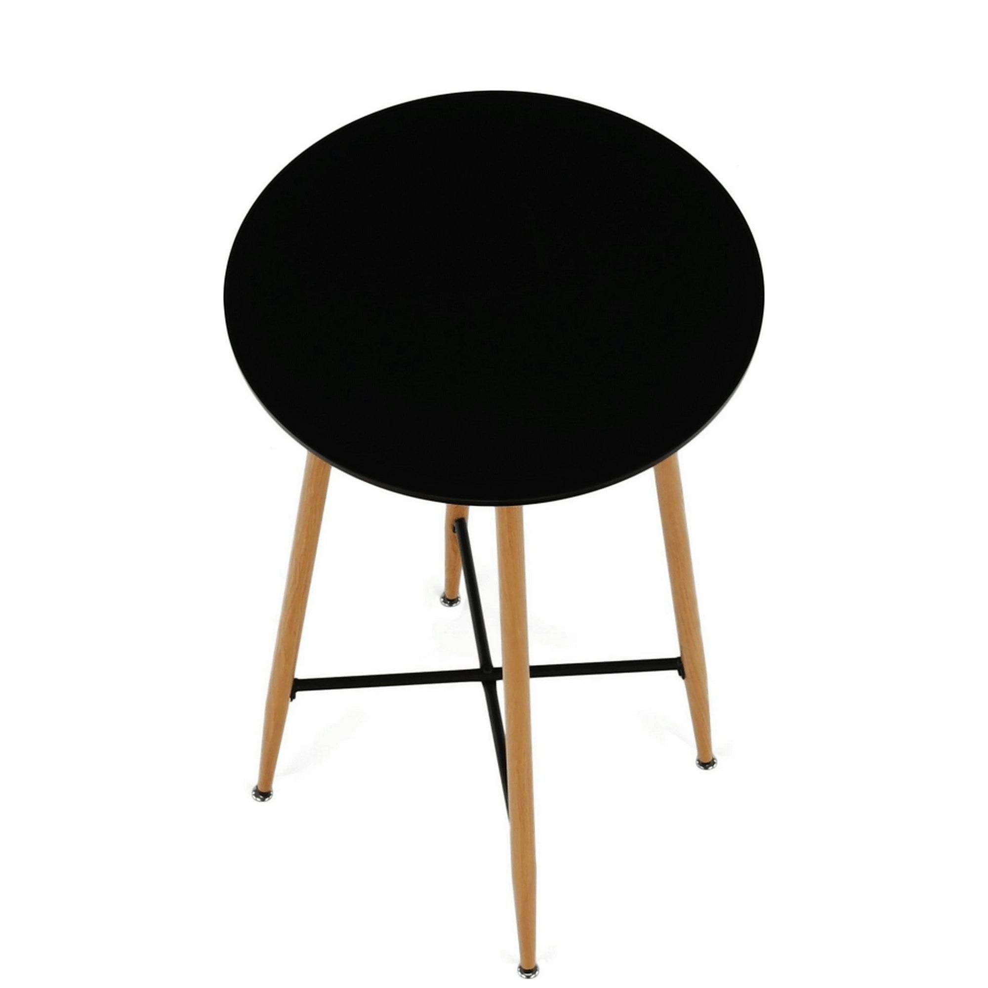 Masa bar IMAM, negru/stejar, 60x102 cm