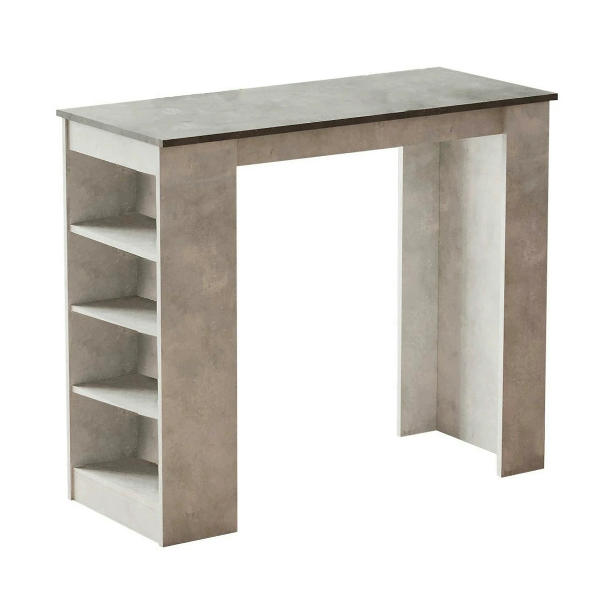 Masa bar ST1 - GT, gri, PAL melaminat, 120x52x102 cm