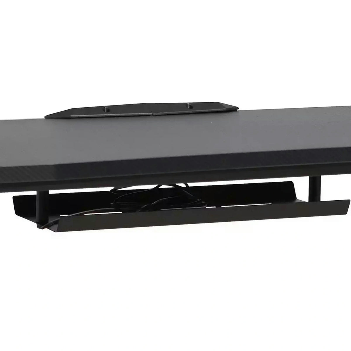 Masa birou B-216, negru, PAL/metal, 120x60x76 cm