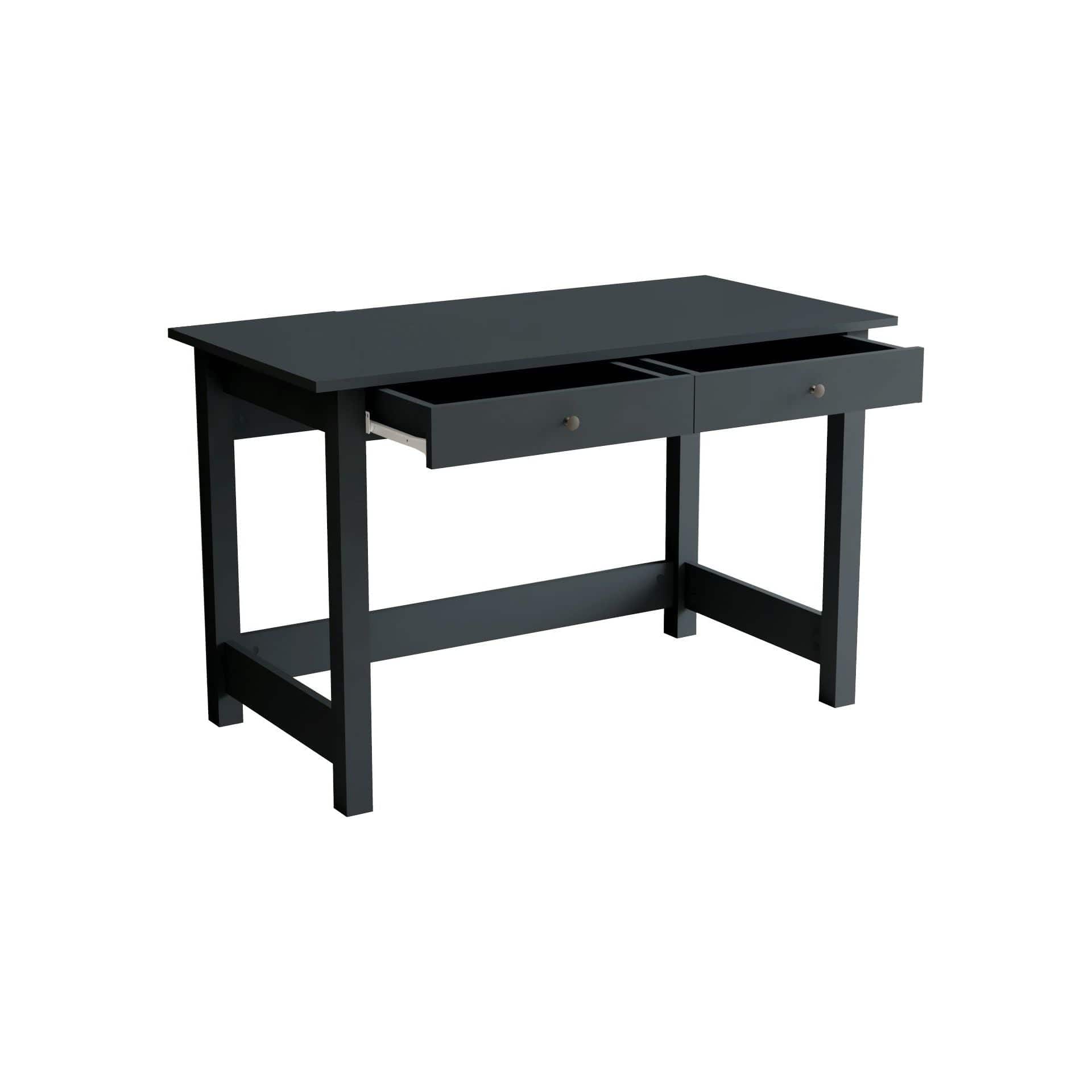 Masa birou MC607239, gri antracit, PAL melaminat, 120x60x76 cm