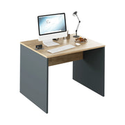 Masa birou RIOMA NEW TYP 12, gri grafit/stejar artisan, DTD laminat, 100x80x76 cm