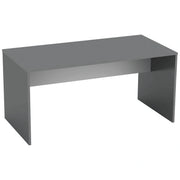 Masa birou RIOMA NEW TYP 16, gri grafit, DTD laminat, 160x80x76 cm