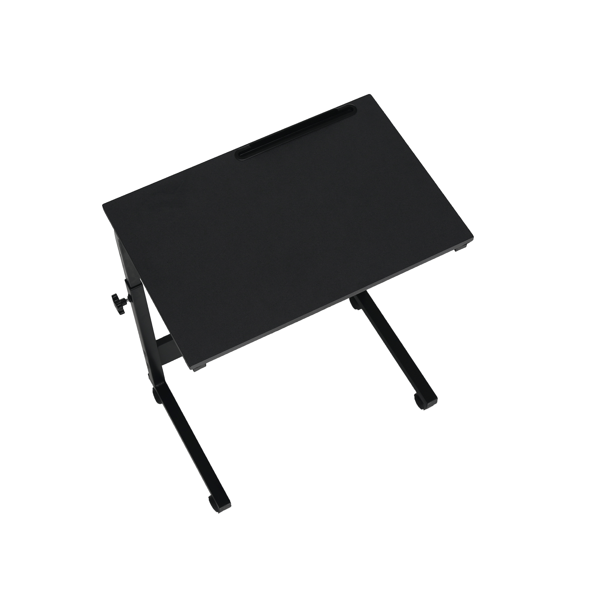 Masa birou WESTA, negru, 60x40x70/90 cm