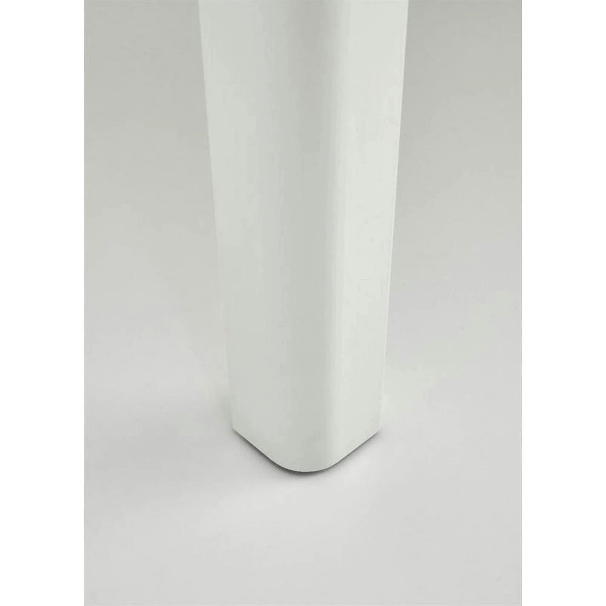 Masa bucatarie rotunda RINGO, stejar/alb, PAL furniruit, 102/142x102x76 cm