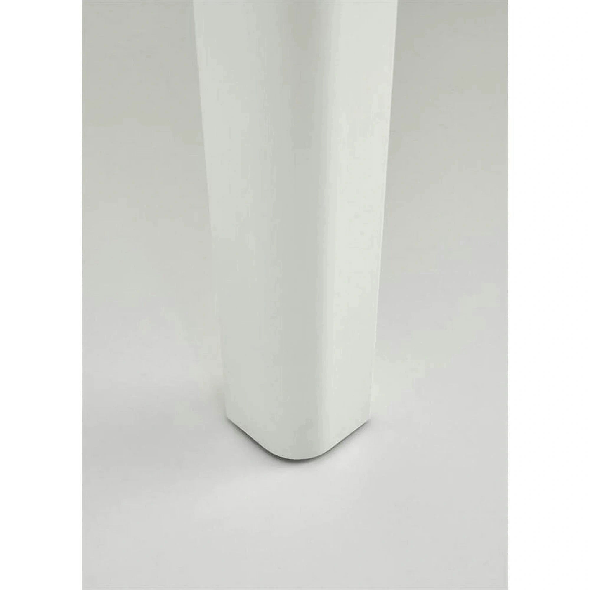 Masa bucatarie rotunda RINGO, stejar/alb, PAL furniruit, 102/142x102x76 cm