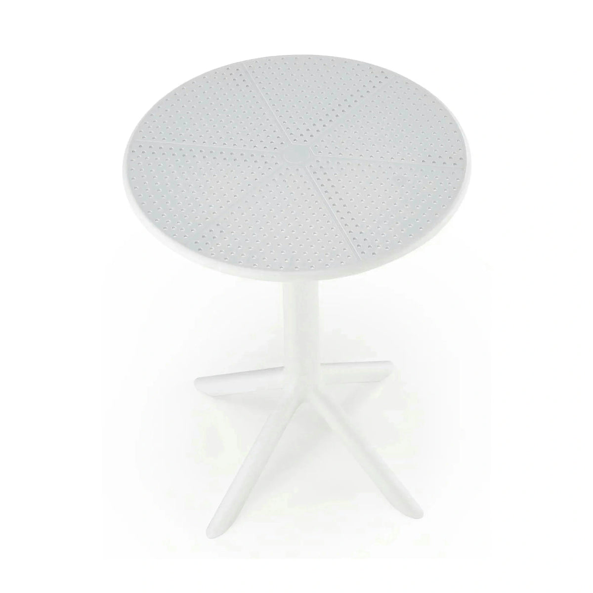Masa CALVO, alb, polipropilena, 60x60x72 cm