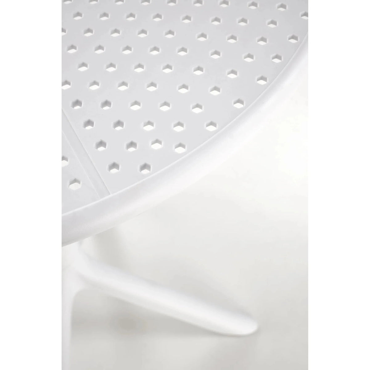 Masa CALVO, alb, polipropilena, 60x60x72 cm