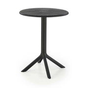 Masa CALVO, negru, polipropilena, 60x60x72 cm