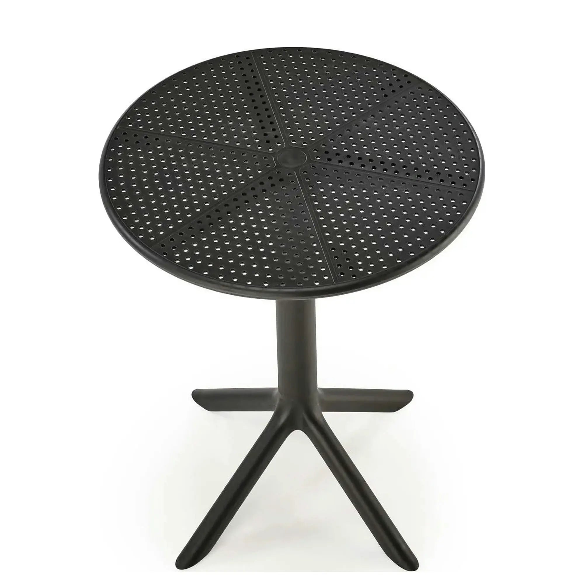 Masa CALVO, negru, polipropilena, 60x60x72 cm