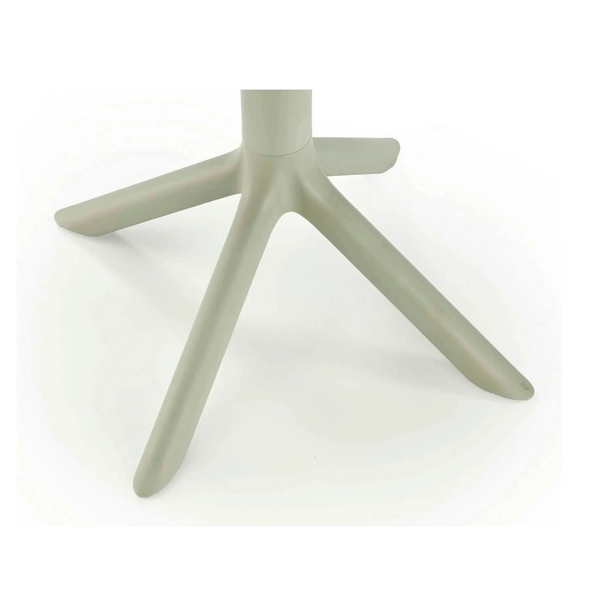 Masa CALVO, verde menta, polipropilena, 60x60x72 cm