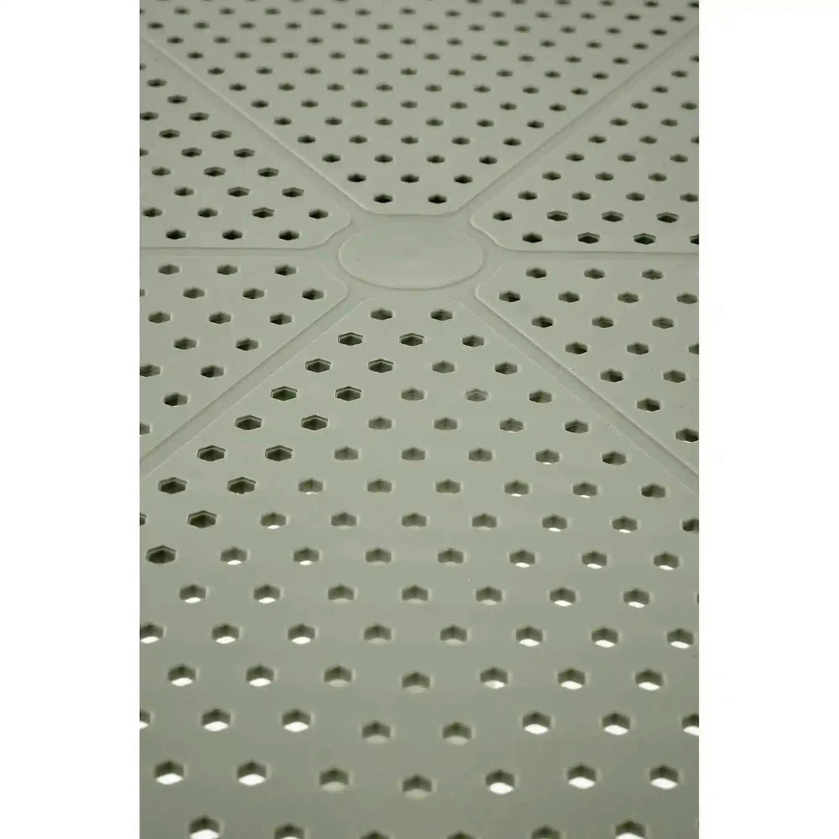 Masa CALVO, verde menta, polipropilena, 60x60x72 cm