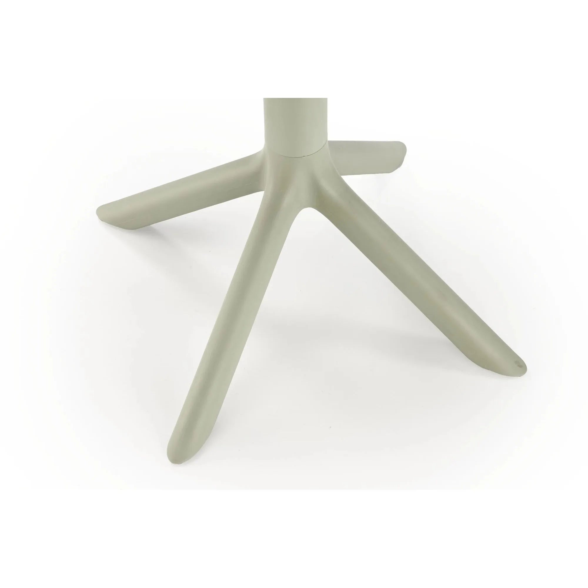 Masa CALVO, verde menta, polipropilena, 60x60x72 cm