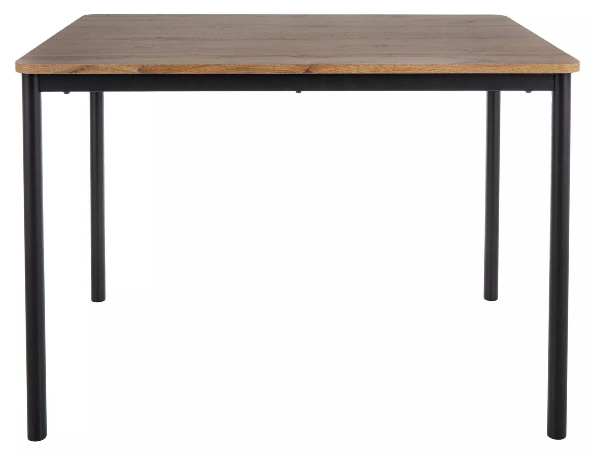 Masa CITY, stejar artisan/negru, 150x75x77 cm