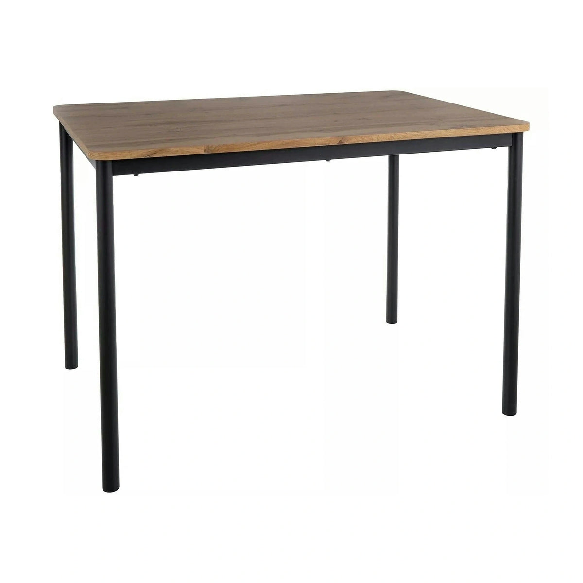 Masa CITY, stejar artisan/negru, 150x75x77 cm