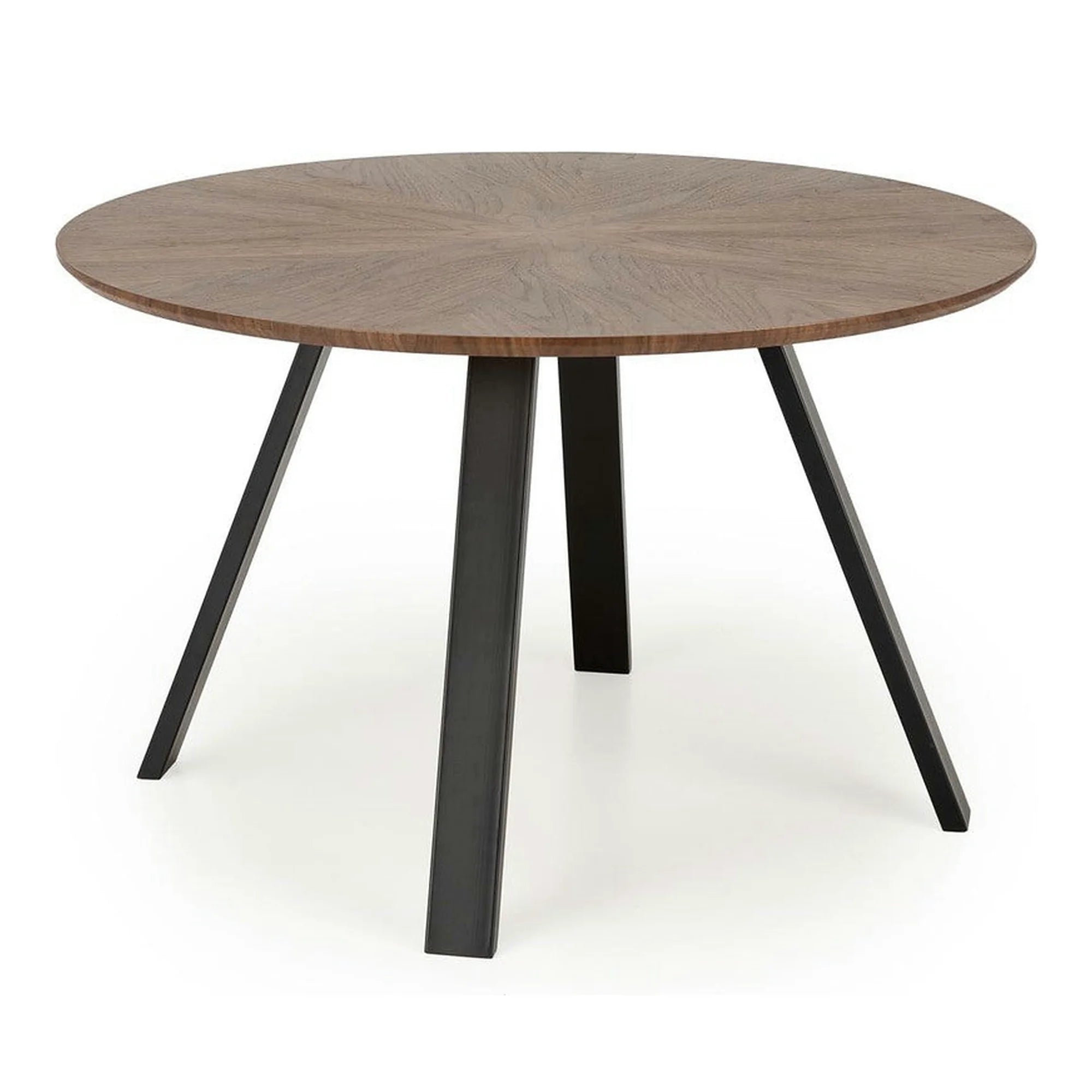 Masa DANILO, nuc/negru, 120x74 cm