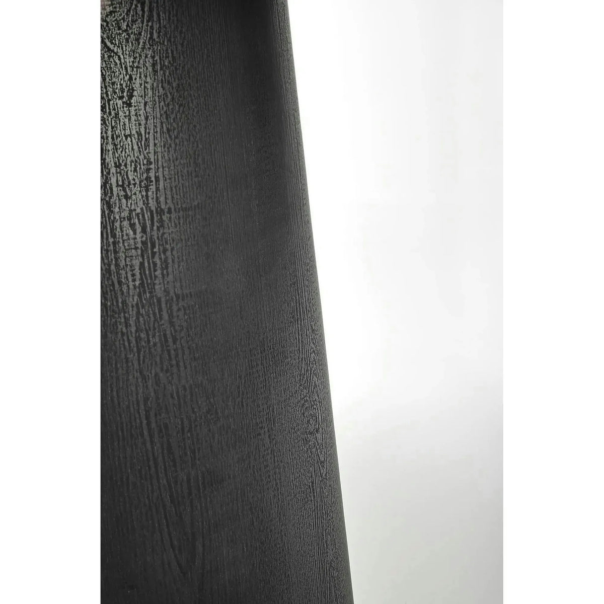 Masa de bucatarie rotunda GINTER, negru, 120x120x77 cm