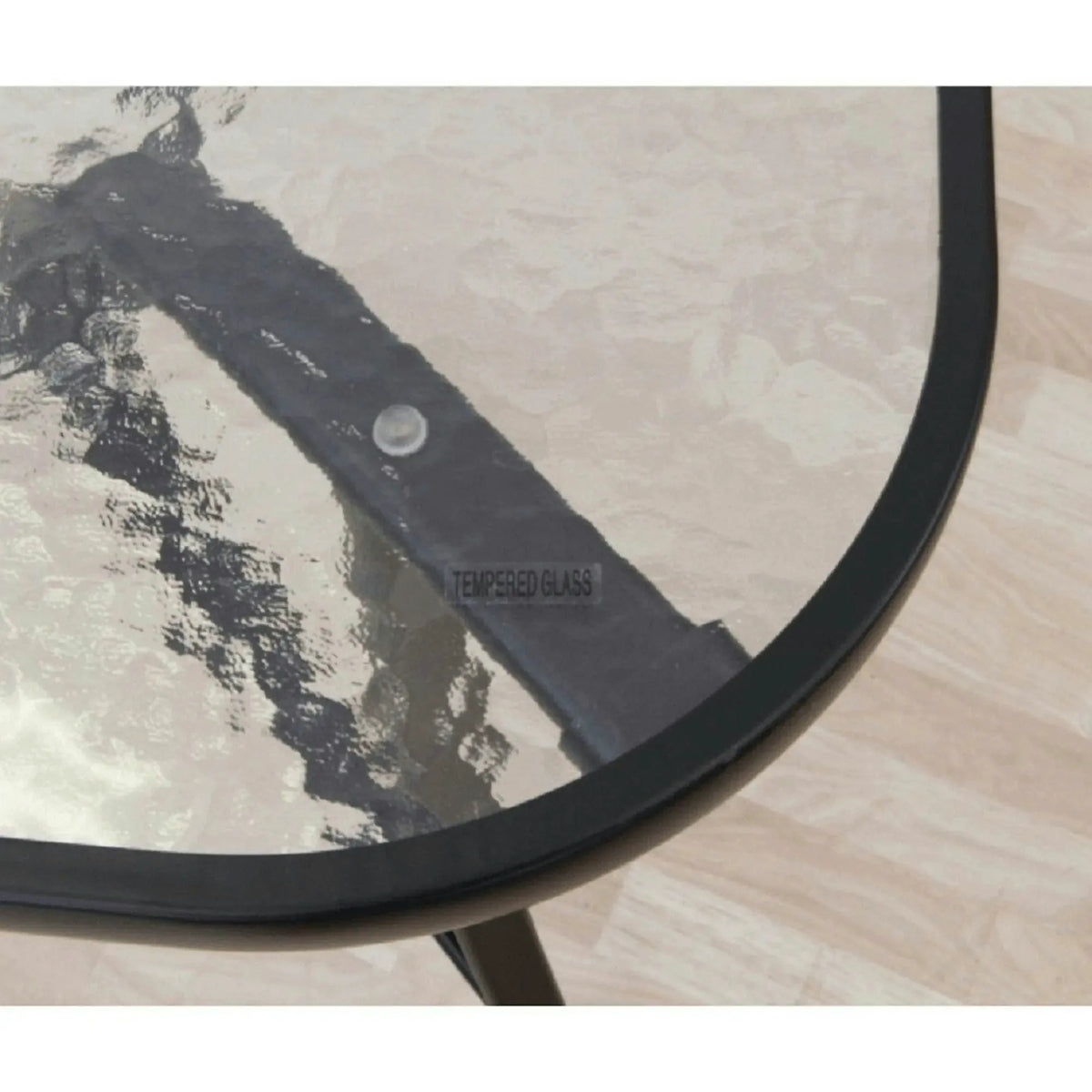 Masa de gradina din sticla securizata PASTER, 150x70x90 cm