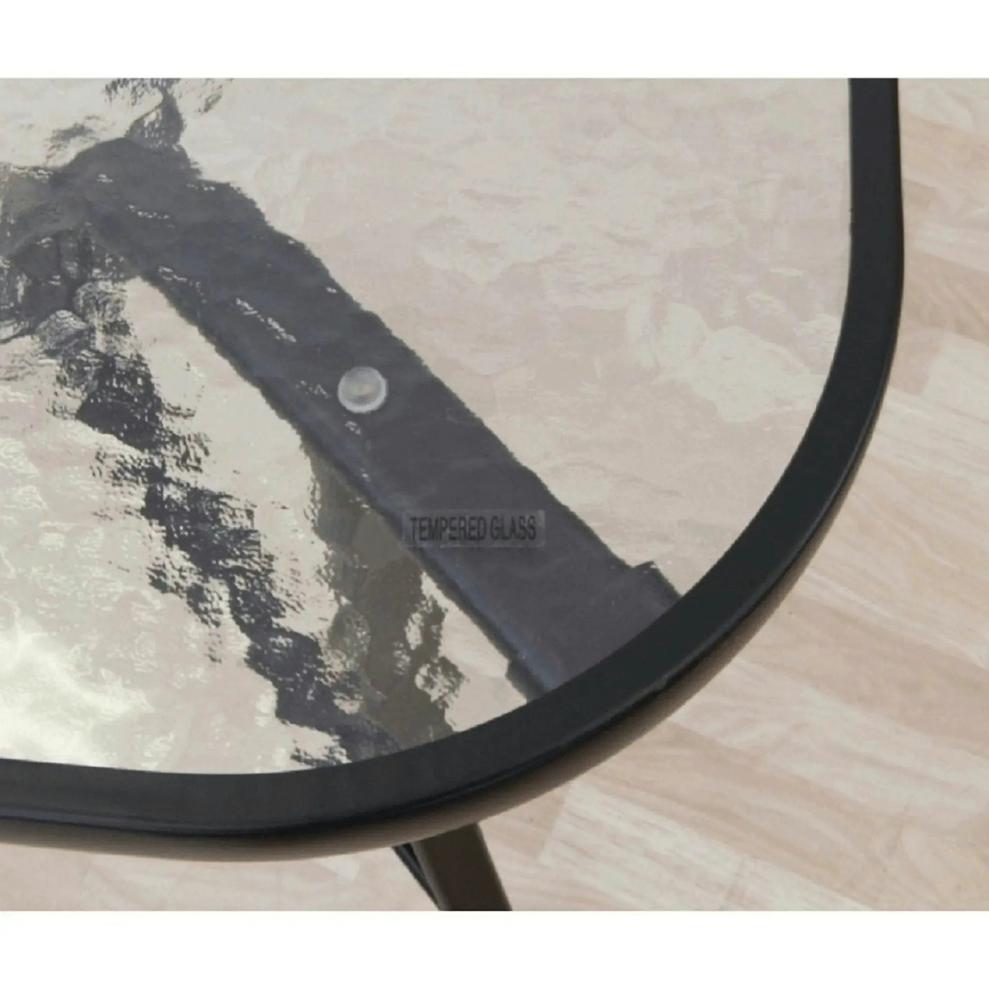 Masa de gradina din sticla securizata PASTER, 150x70x90 cm