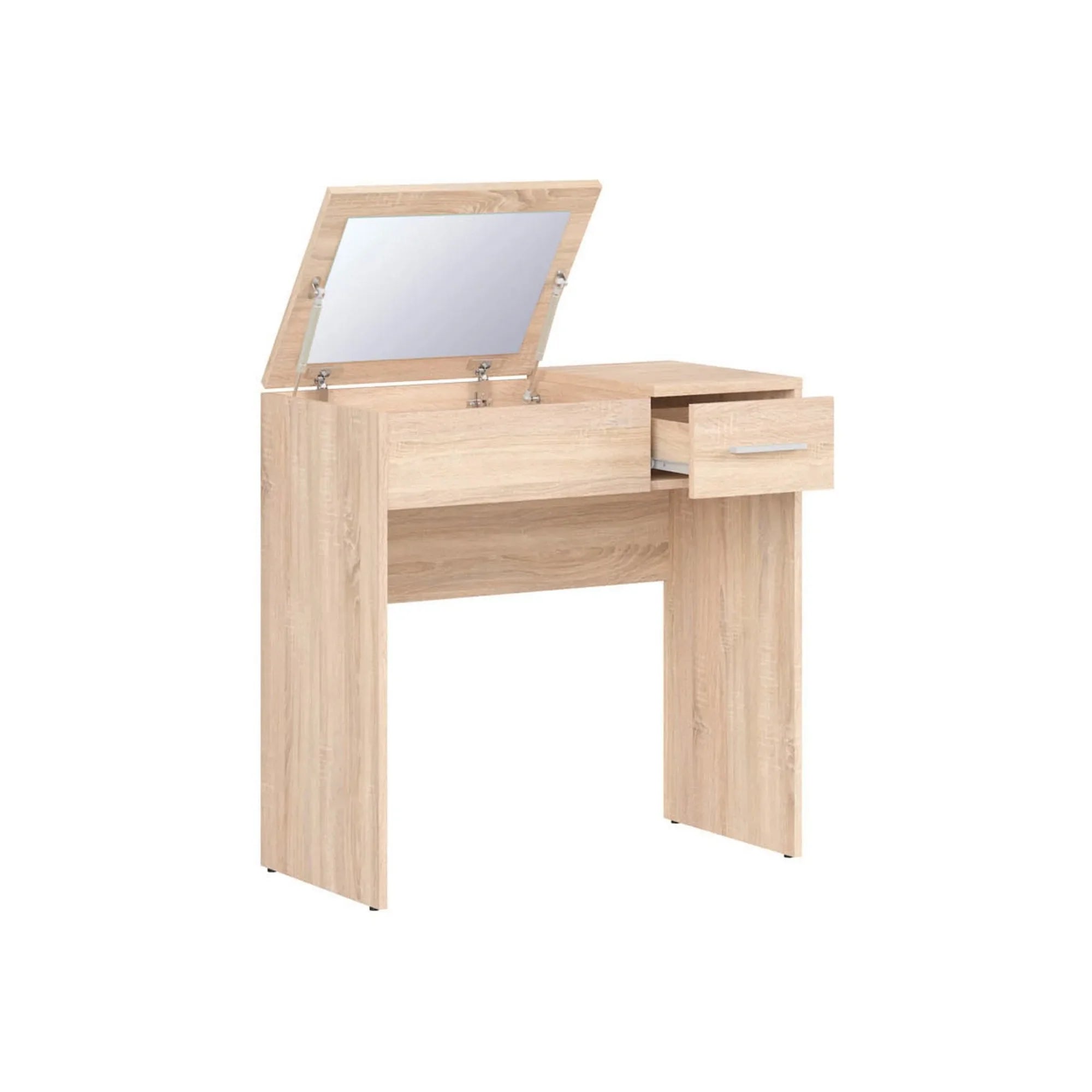 Masa de toaleta NEPO PLUS, stejar sonoma, PAL laminat, 80x40x80 cm