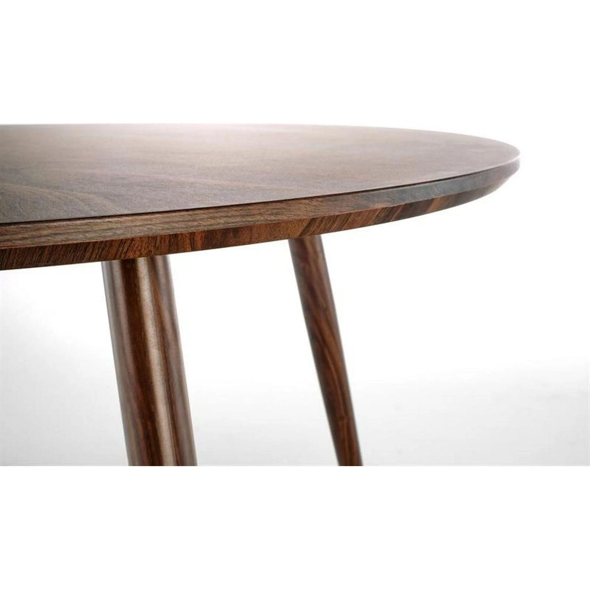 Masa DOMENICO, nuc/auriu, 110x110x76 cm