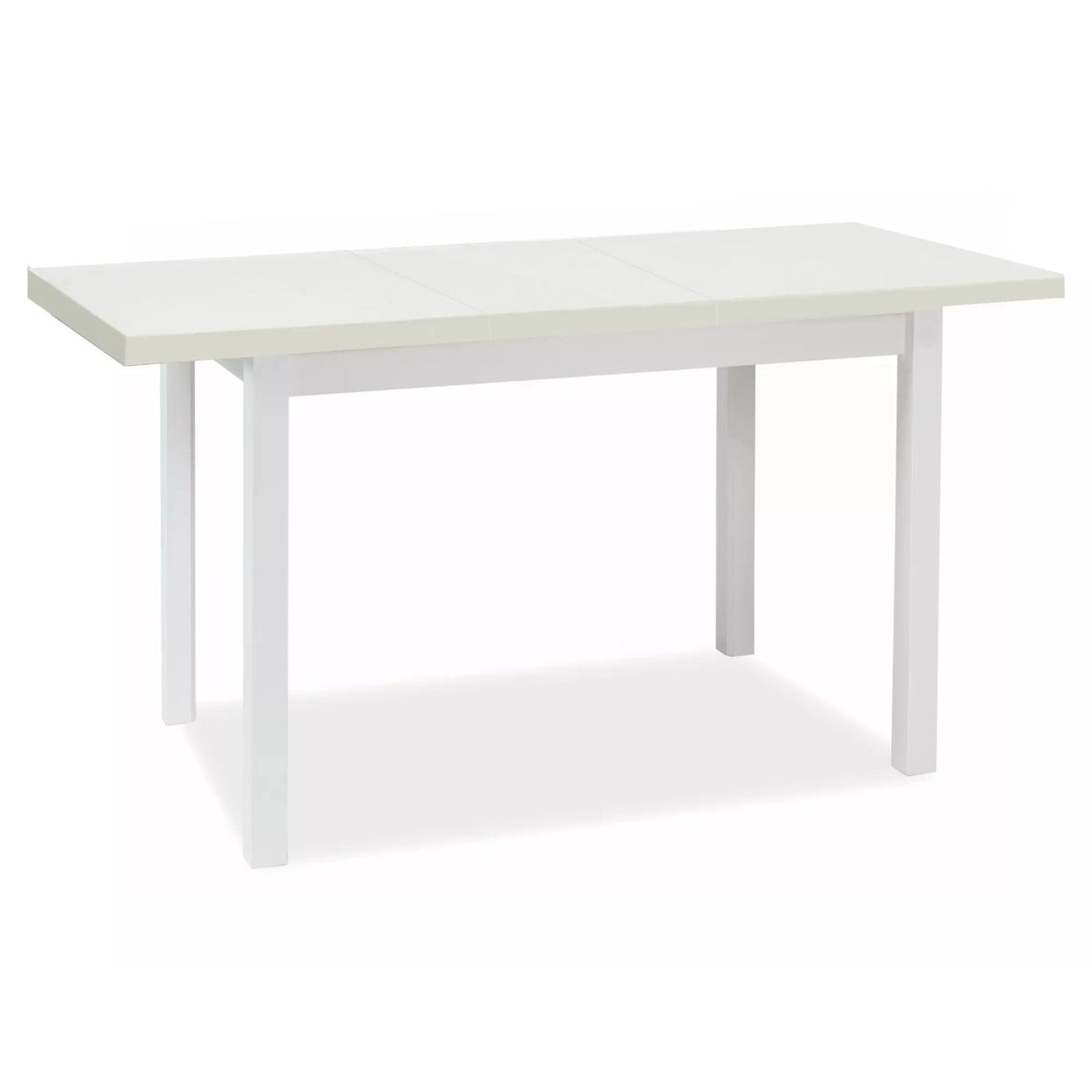 Masa extensibila ADAM, alb, PAL laminat, 90/125x65x75 cm