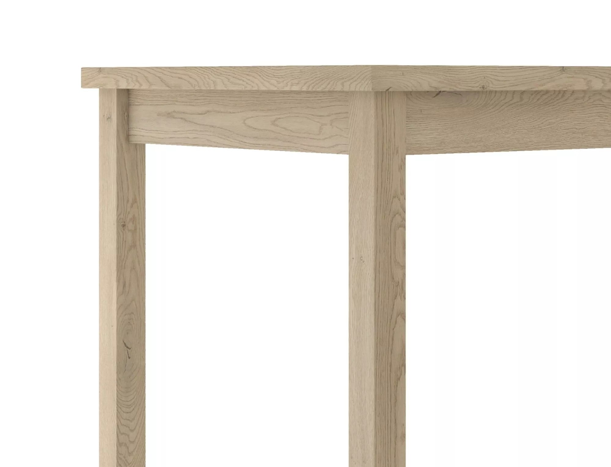 Masa extensibila ADAM, stejar, PAL laminat, 100/140x60x75 cm