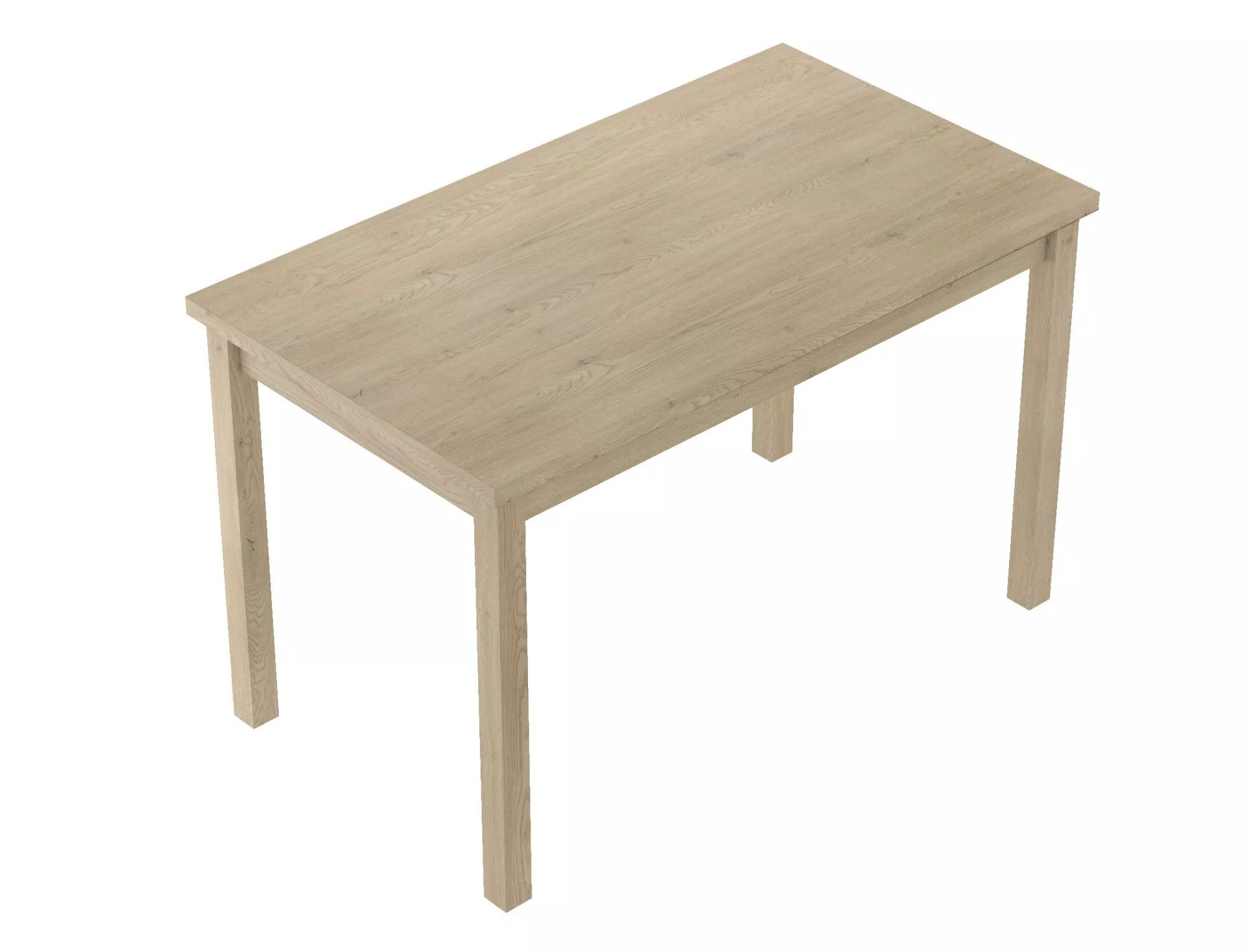 Masa extensibila ADAM, stejar, PAL laminat, 100/140x60x75 cm