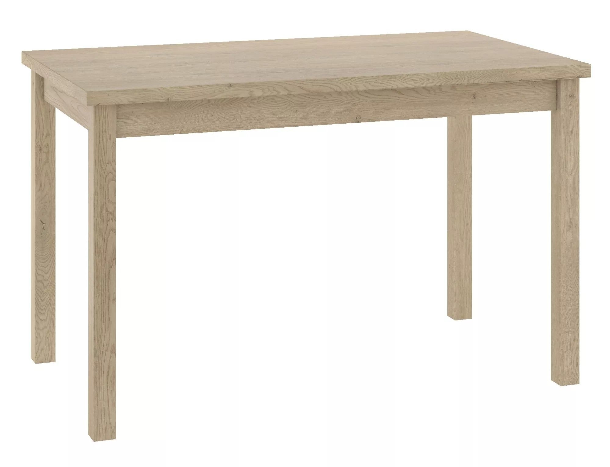 Masa extensibila ADAM, stejar, PAL laminat, 100/140x60x75 cm