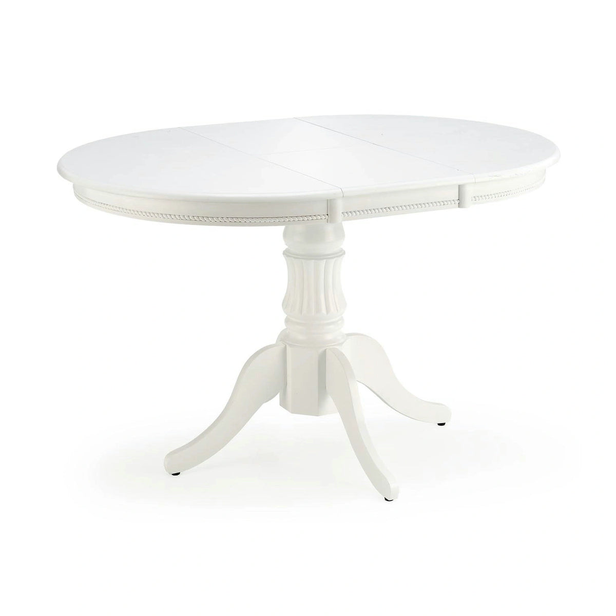 Masa extensibila alb WILLIAM, 90/124x90x75 cm