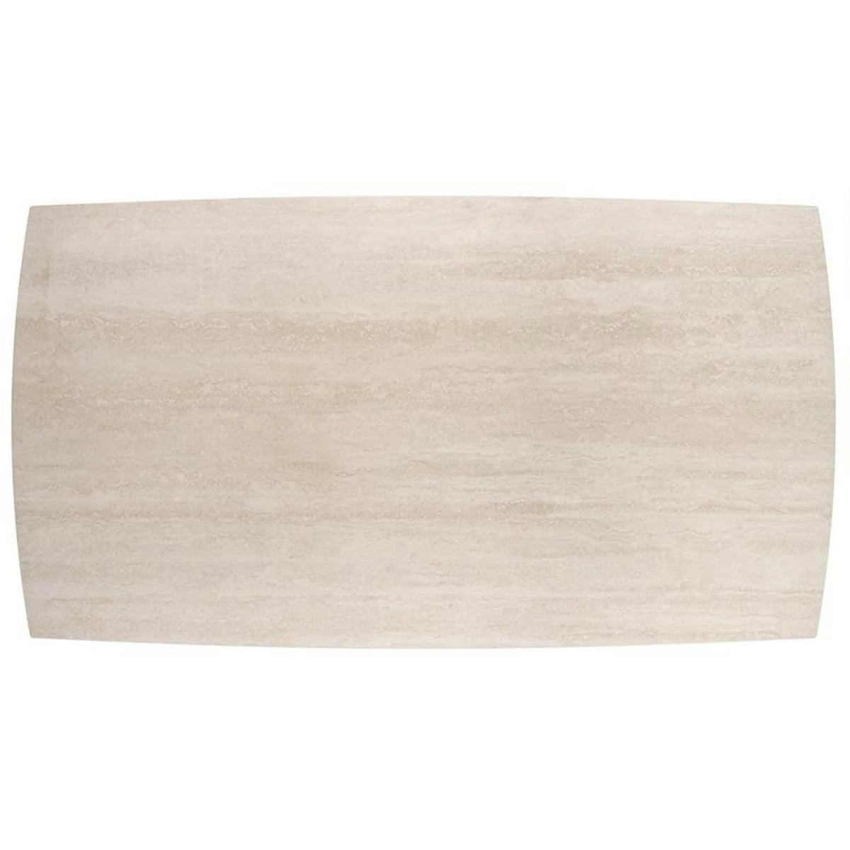 Masa extensibila ARMANI, travertin cu efect de marmura/casmir, piatra sinterizata/otel, 165-241x90x77 cm