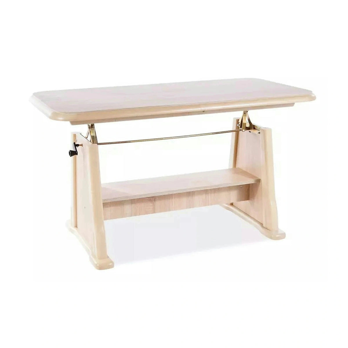 Masa extensibila BEATA, stejar sonoma, lemn de fag, 130/170x67x60/77 cm