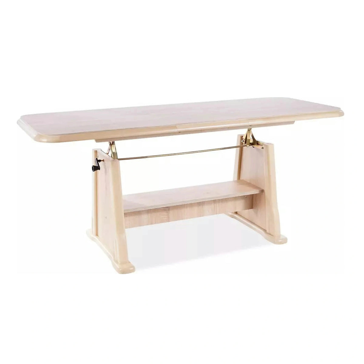 Masa extensibila BEATA, stejar sonoma, lemn de fag, 130/170x67x60/77 cm