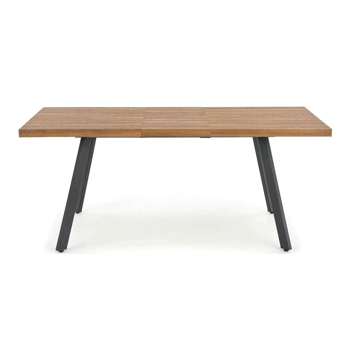 Masa extensibila BERLIN, stejar/negru, 140/180x85x76 cm
