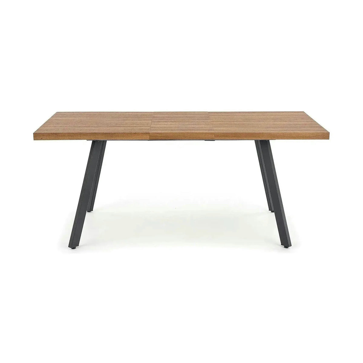 Masa extensibila BERLIN, stejar/negru, 140/180x85x76 cm
