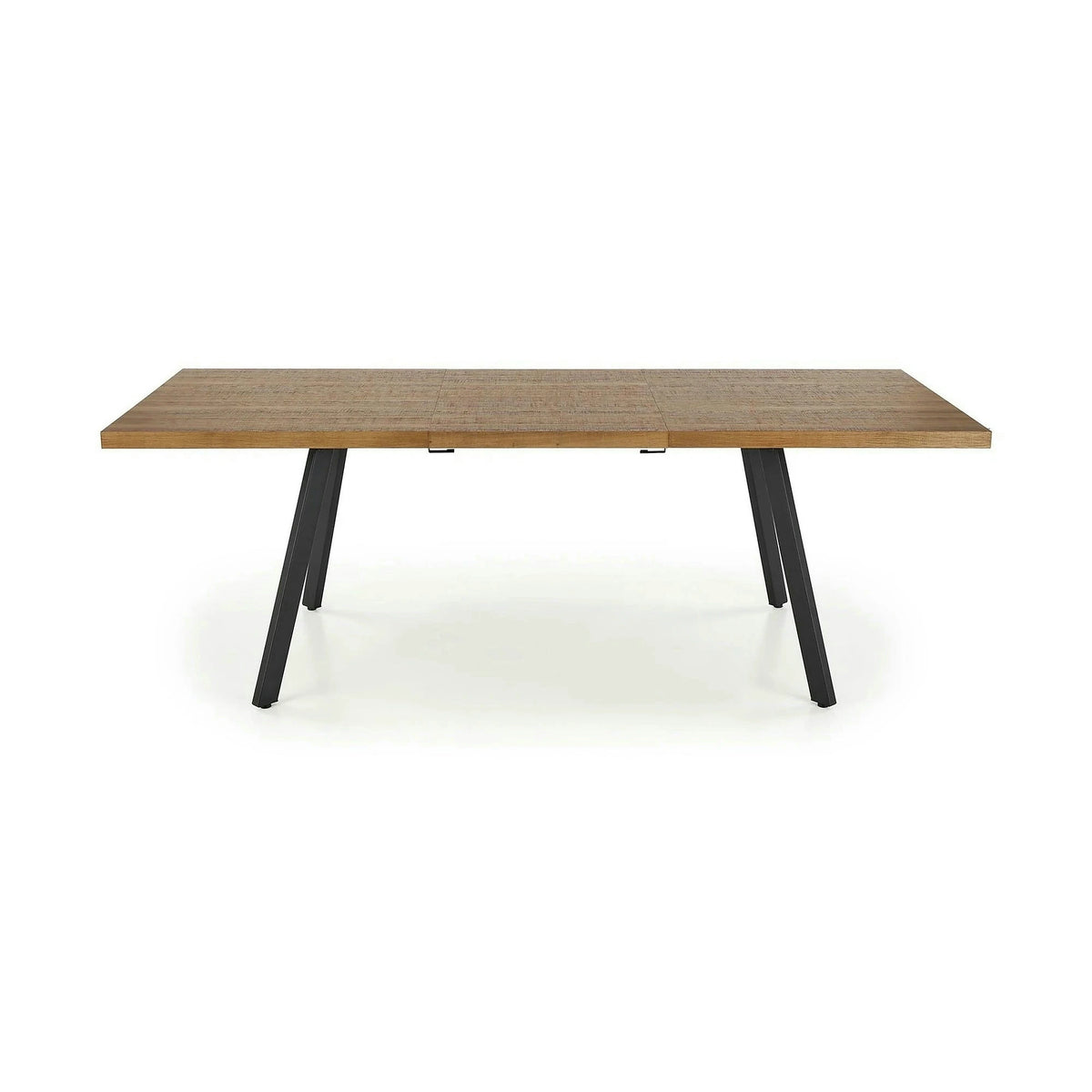Masa extensibila BERLIN, stejar/negru, 160/220x90x76 cm