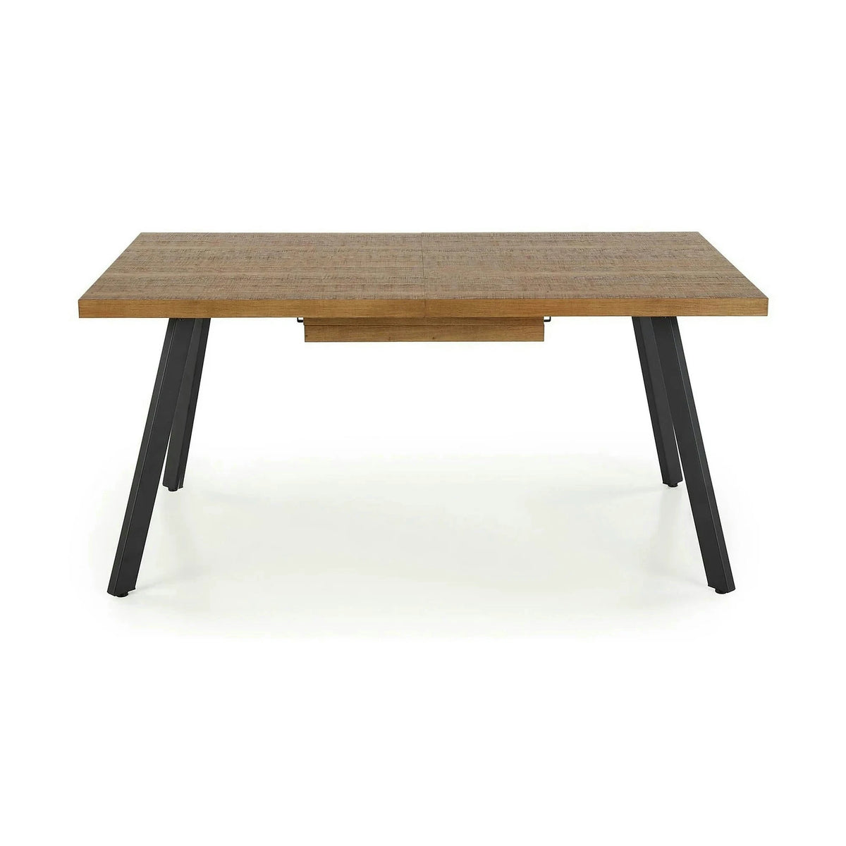 Masa extensibila BERLIN, stejar/negru, 160/220x90x76 cm