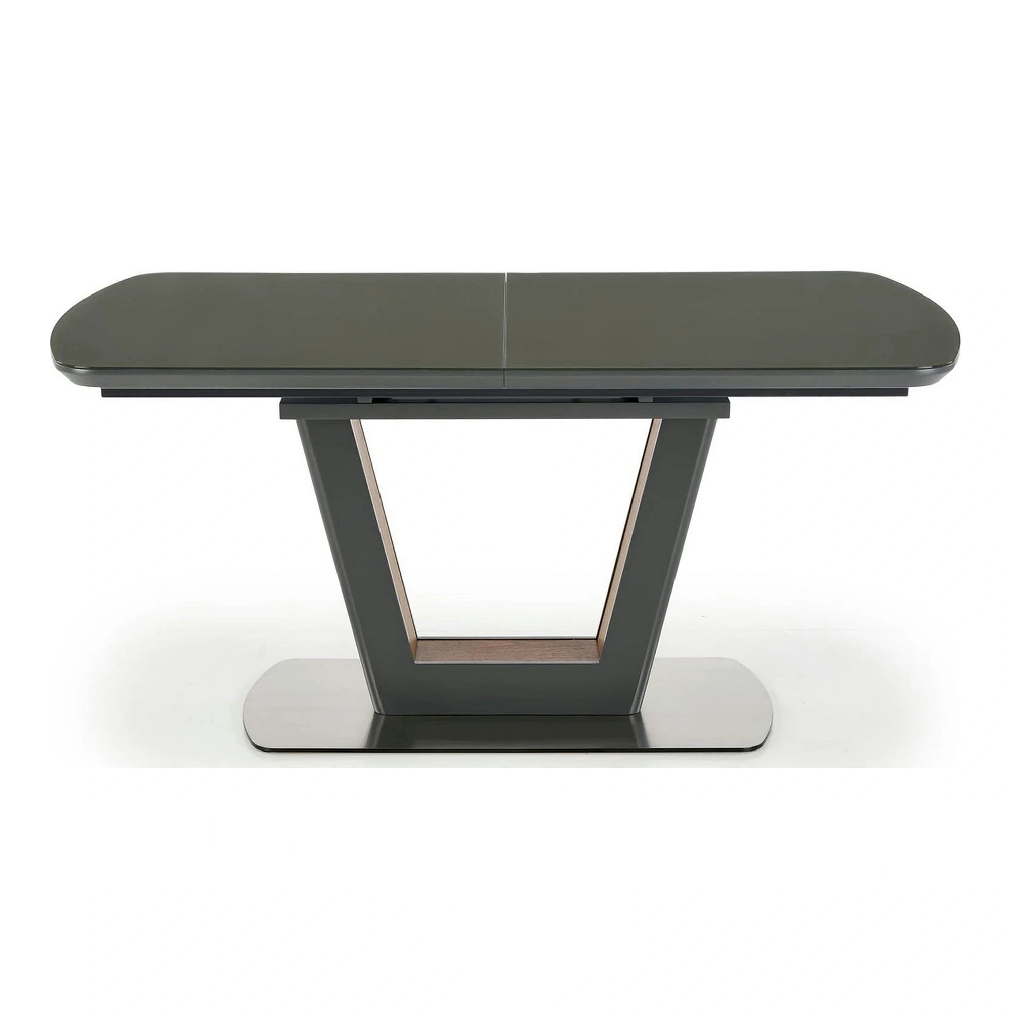 Masa extensibila BILOTTI, gri antracit/nuc, 160/200x90x76 cm