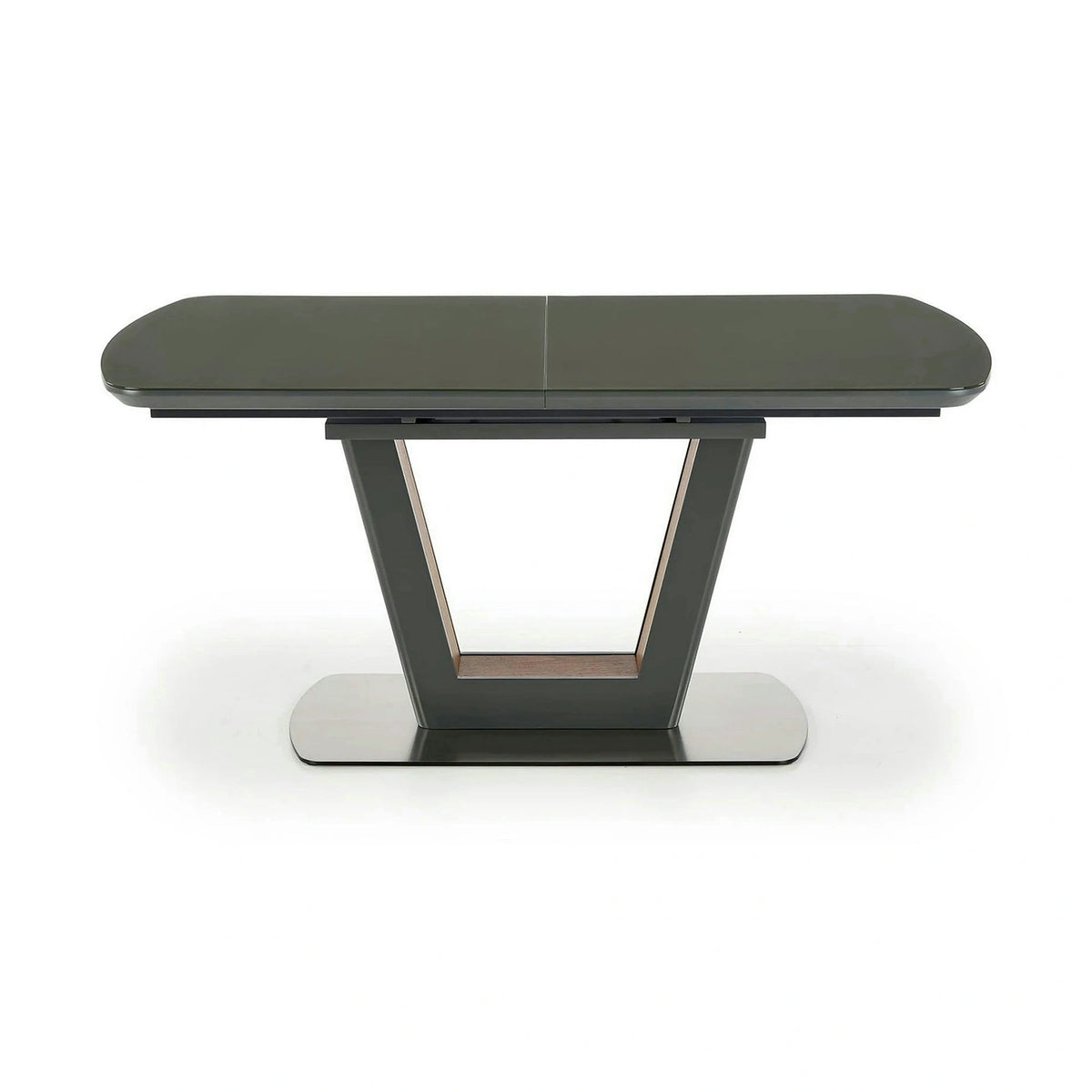 Masa extensibila BILOTTI, gri antracit/nuc, 160/200x90x76 cm