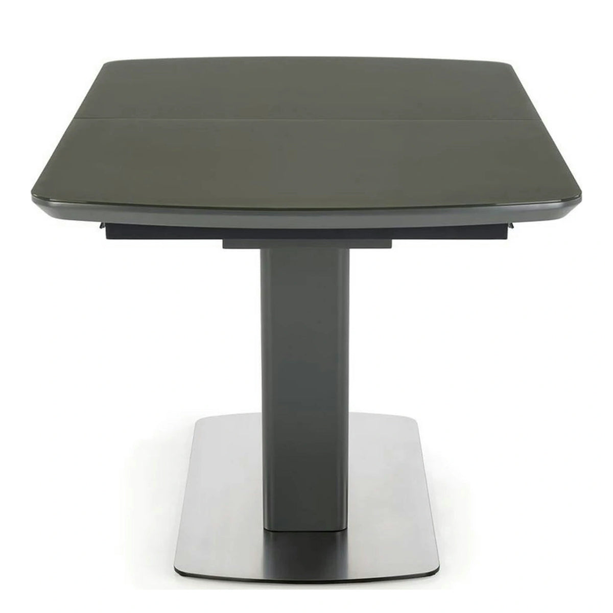 Masa extensibila BILOTTI, gri antracit/nuc, 160/200x90x76 cm