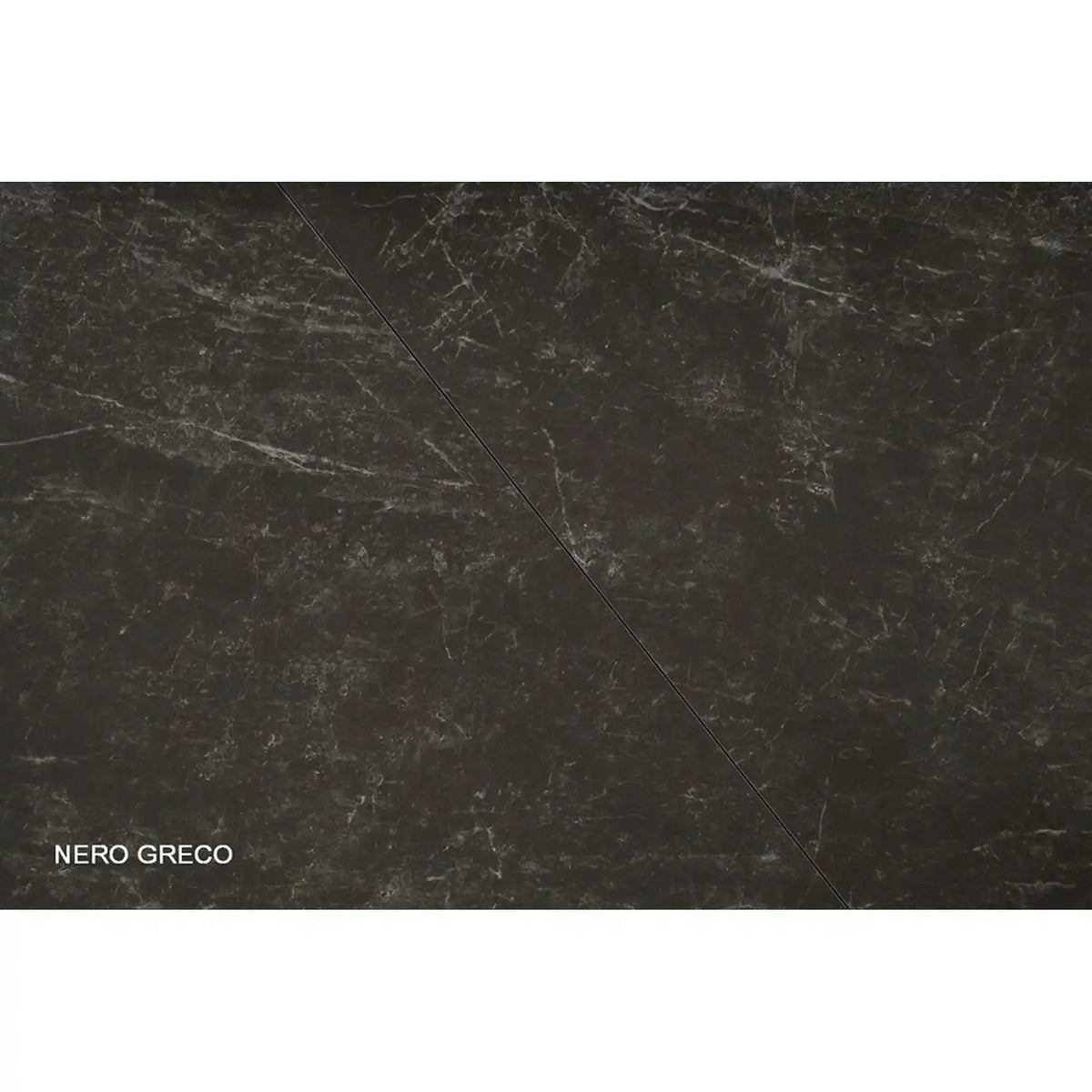 Masa extensibila BONUCCI, negru cu efect de marmura/maro, 200/250x98x76 cm