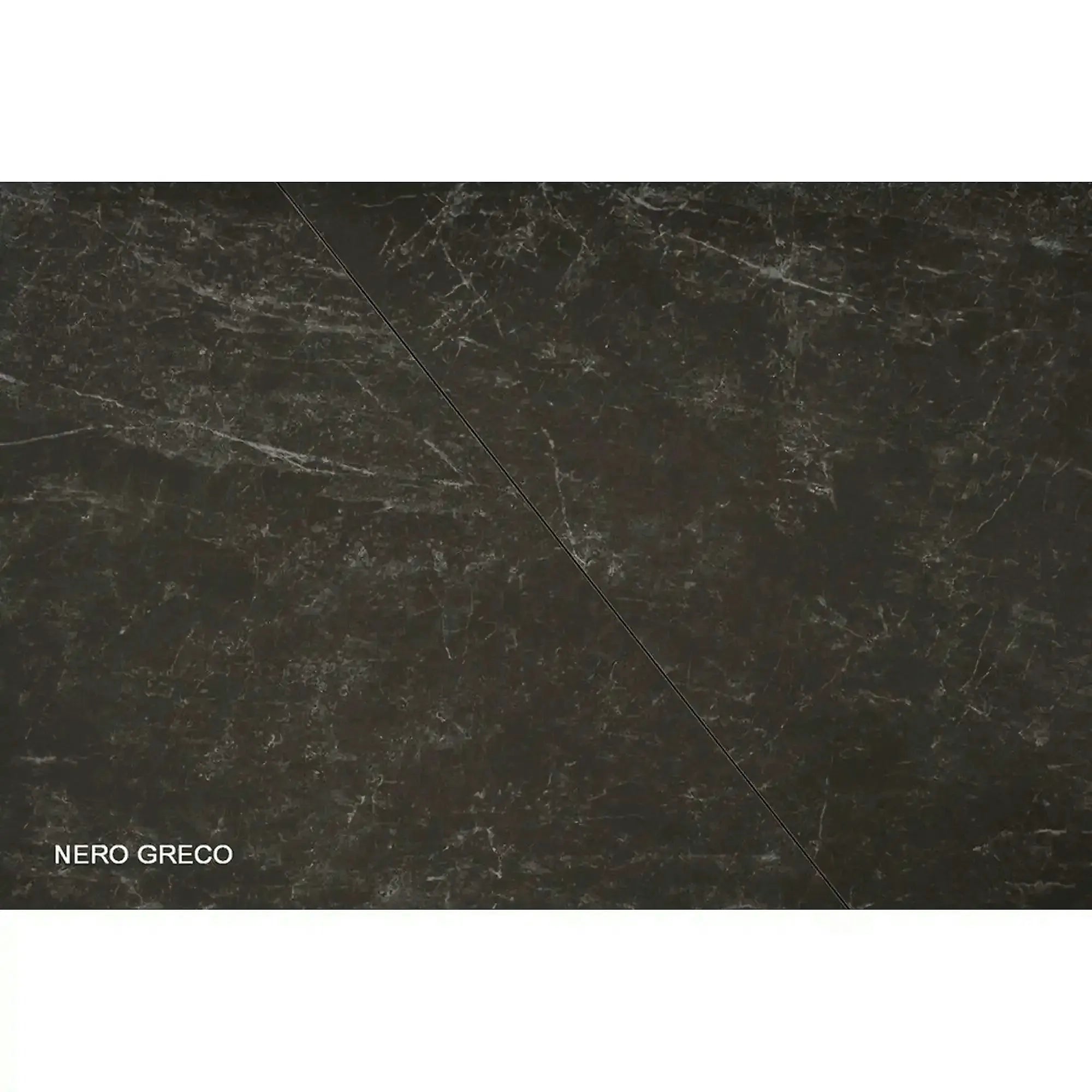 Masa extensibila BONUCCI, negru cu efect de marmura/maro, 200/250x98x76 cm