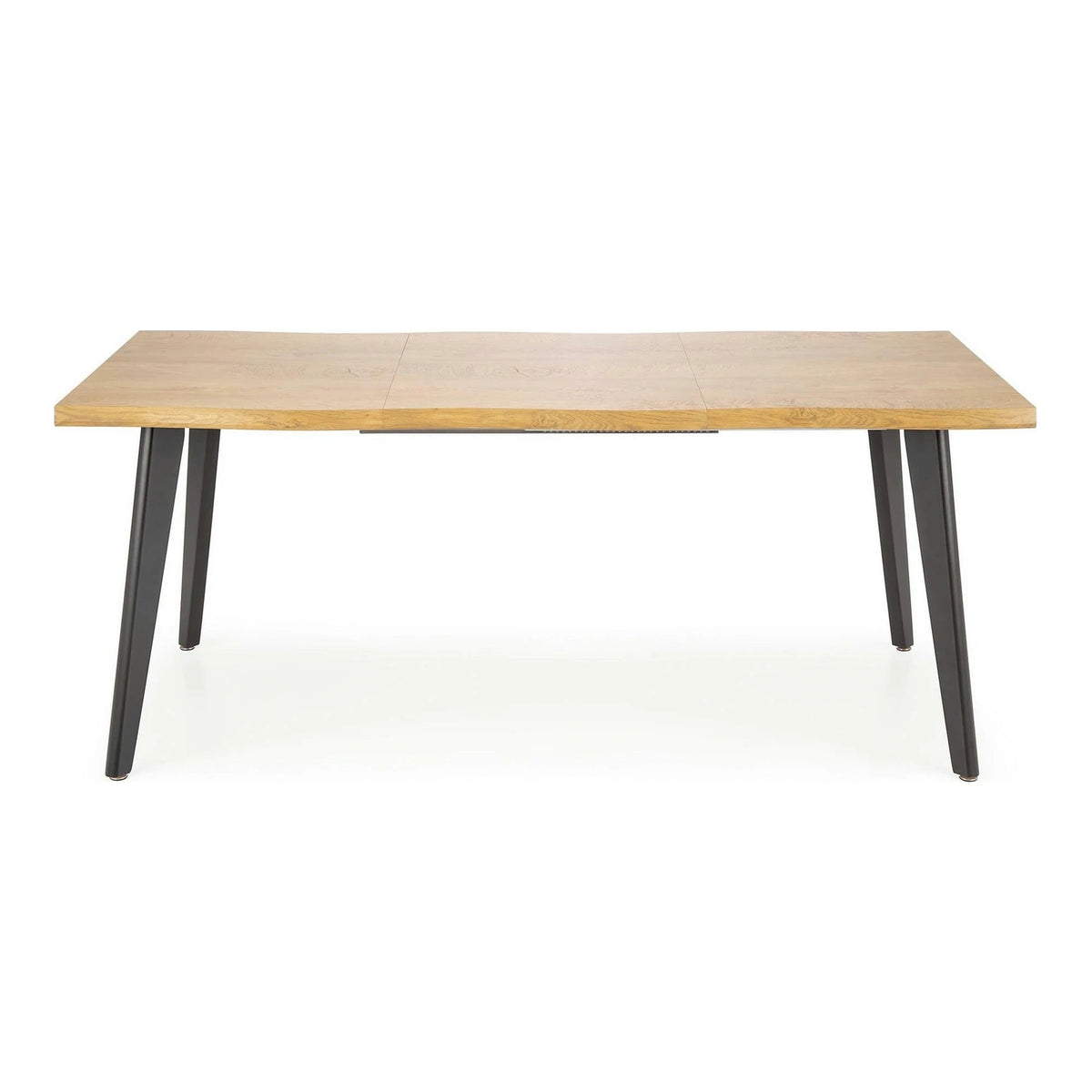 Masa extensibila bucatarie DICKSON, stejar miere/negru, 150/210x90x75 cm