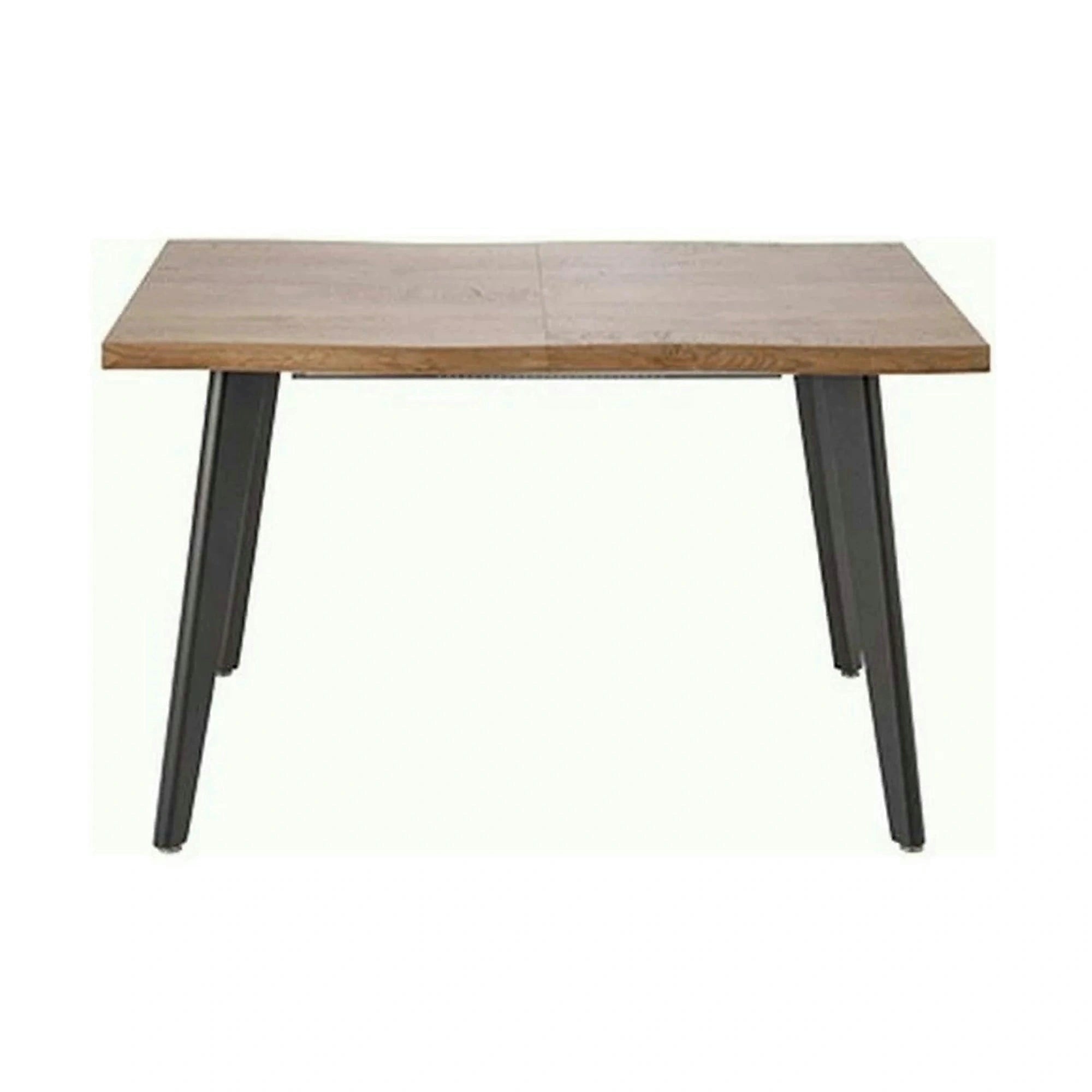 Masa extensibila bucatarie DICKSON, stejar miere/negru, 150/210x90x75 cm