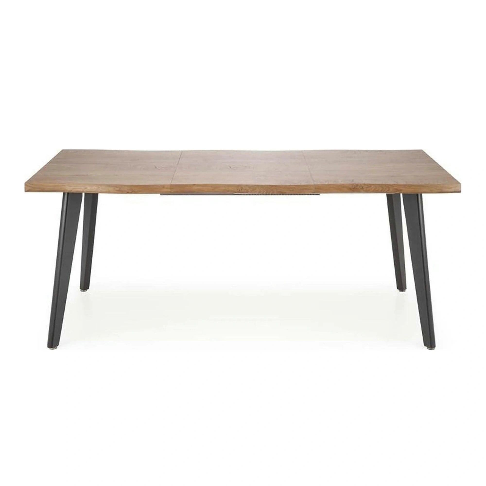 Masa extensibila bucatarie DICKSON, stejar miere/negru, 150/210x90x75 cm