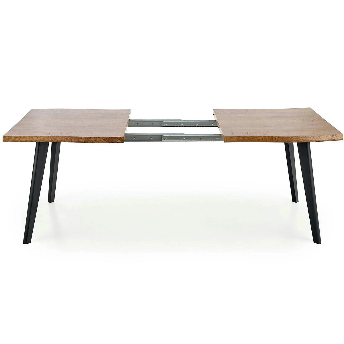Masa extensibila bucatarie DICKSON, stejar natural, 120-180x80x75 cm