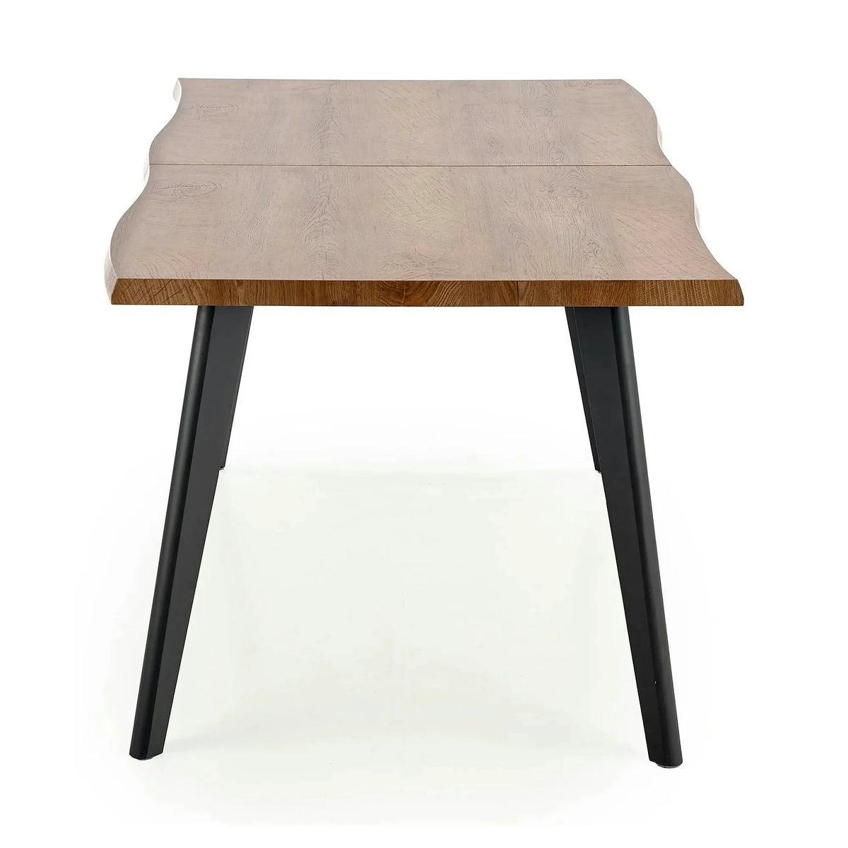 Masa extensibila bucatarie DICKSON, stejar natural, 120-180x80x75 cm